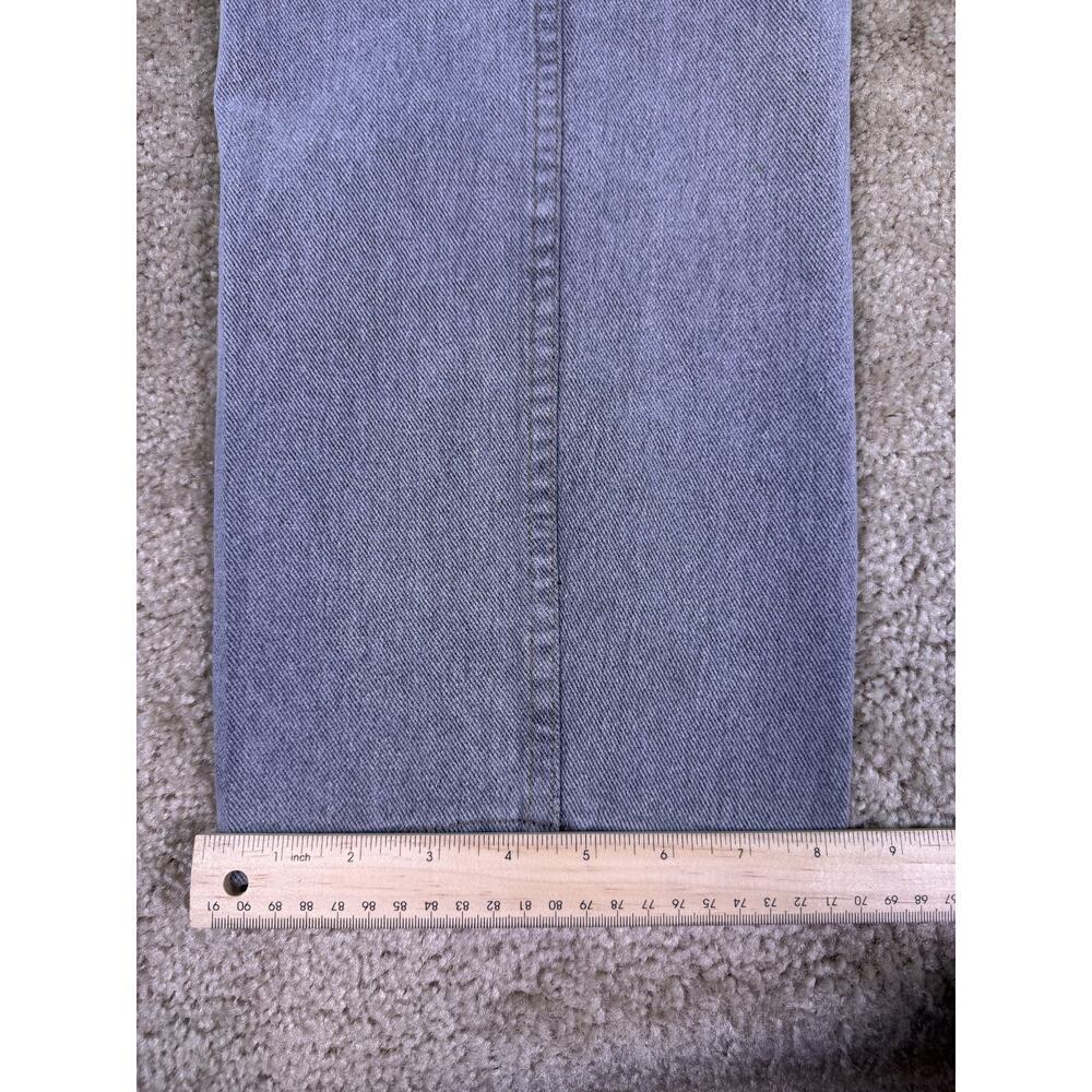 VTG 90s Levi’s SilverTab Baggy Fit Jeans Men’s 38x30 Gray USA Made 1994 E347 - Picture 13 of 14